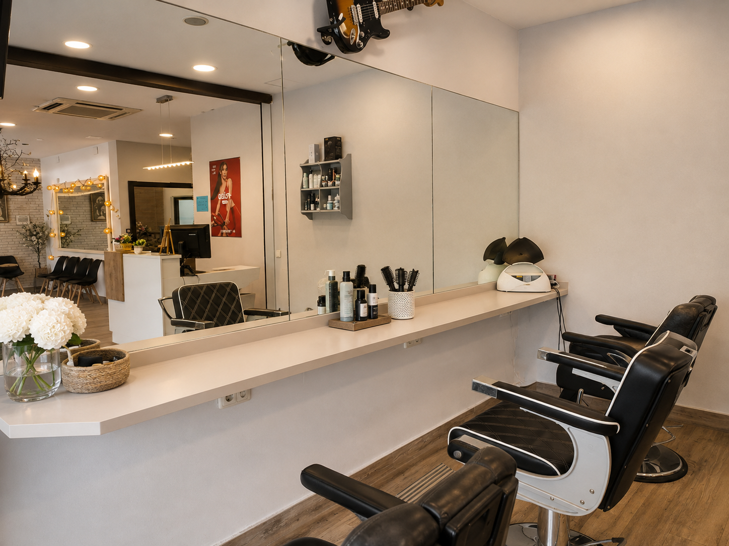 Zona de coloración masculina en Durán Peluqueros